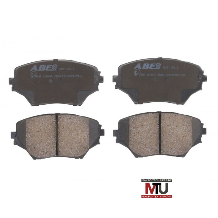 Дисковые тормозные колодки ABE C12100ABE