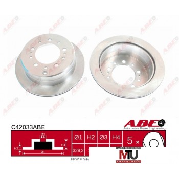Тормозной диск ABE C42033ABE
