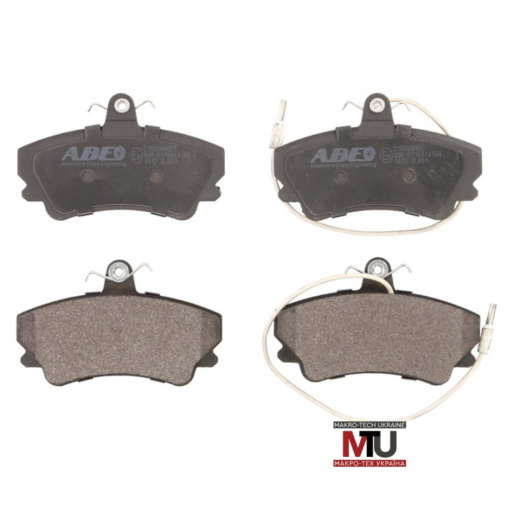 Дисковые тормозные колодки ABE C1R009ABE