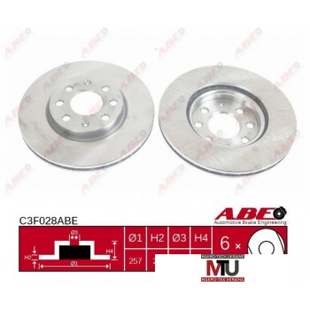 Тормозной диск ABE C3F028ABE