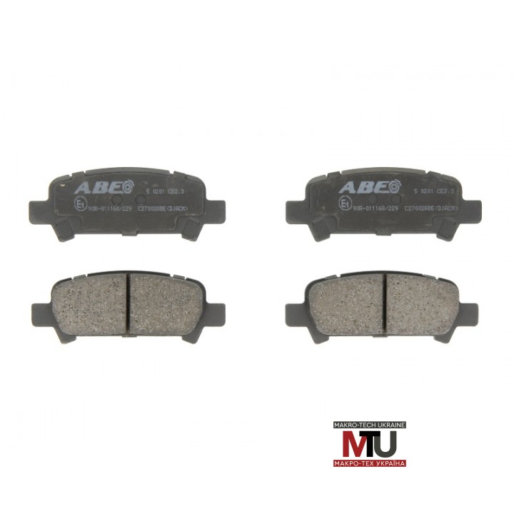Дисковые тормозные колодки ABE C27002ABE