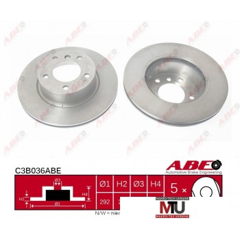 Тормозной диск ABE C3B036ABE