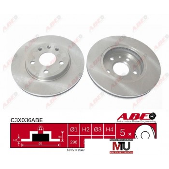Тормозной диск ABE C3X036ABE