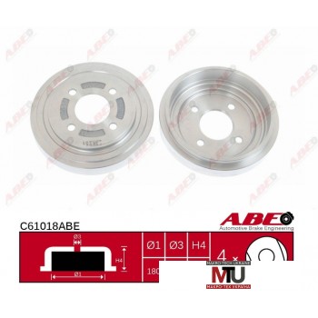 Тормозной барабан ABE C61018ABE