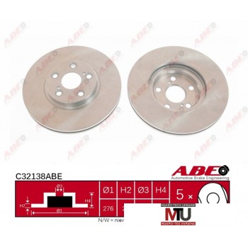 Тормозной диск ABE C32138ABE