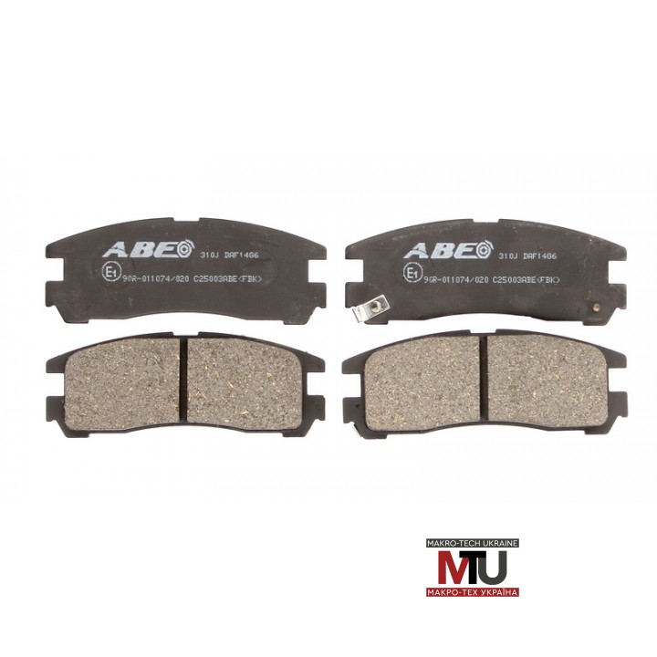 Дисковые тормозные колодки ABE C25003ABE