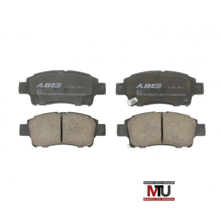 Дисковые тормозные колодки ABE C12084ABE