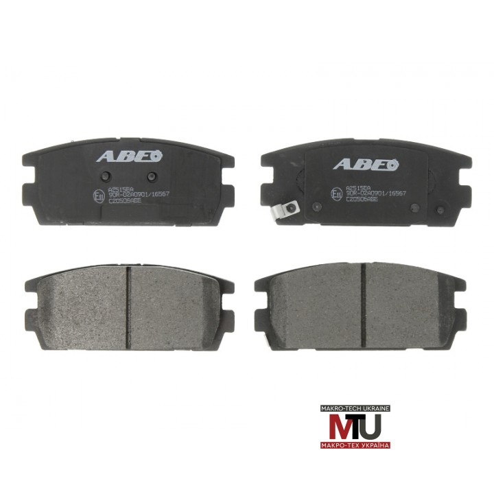 Дисковые тормозные колодки ABE C20506ABE
