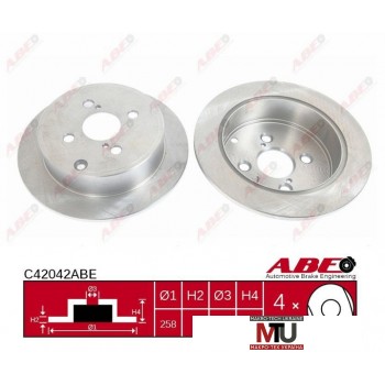 Тормозной диск ABE C42042ABE