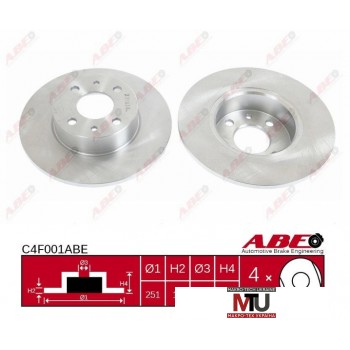 Тормозной диск ABE C4F001ABE