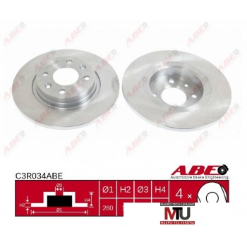 Тормозной диск ABE C3R034ABE