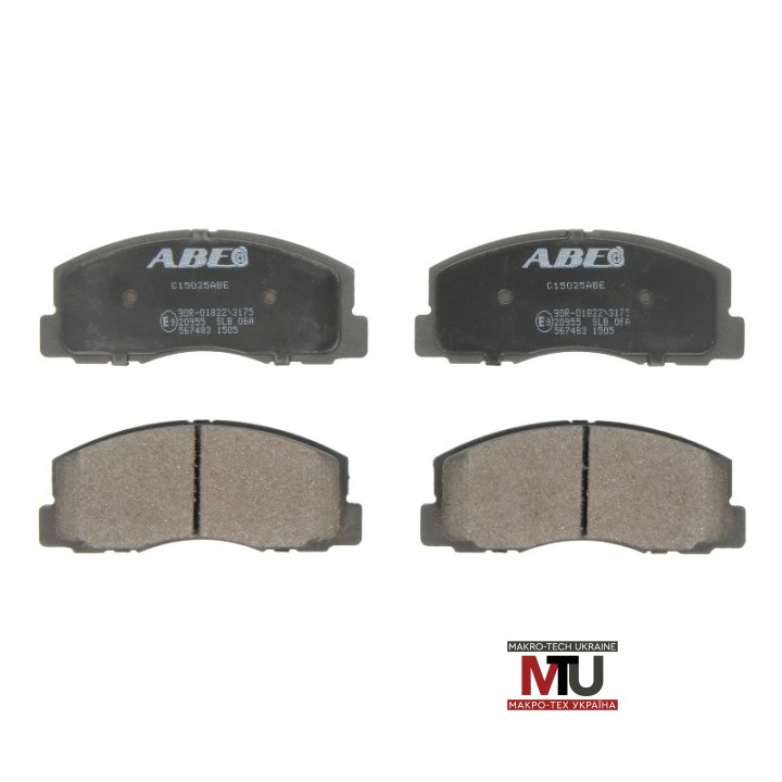 Дисковые тормозные колодки ABE C15025ABE
