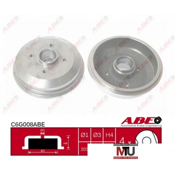 Тормозной барабан ABE C6G008ABE