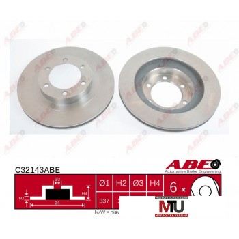 Тормозной диск ABE C32143ABE