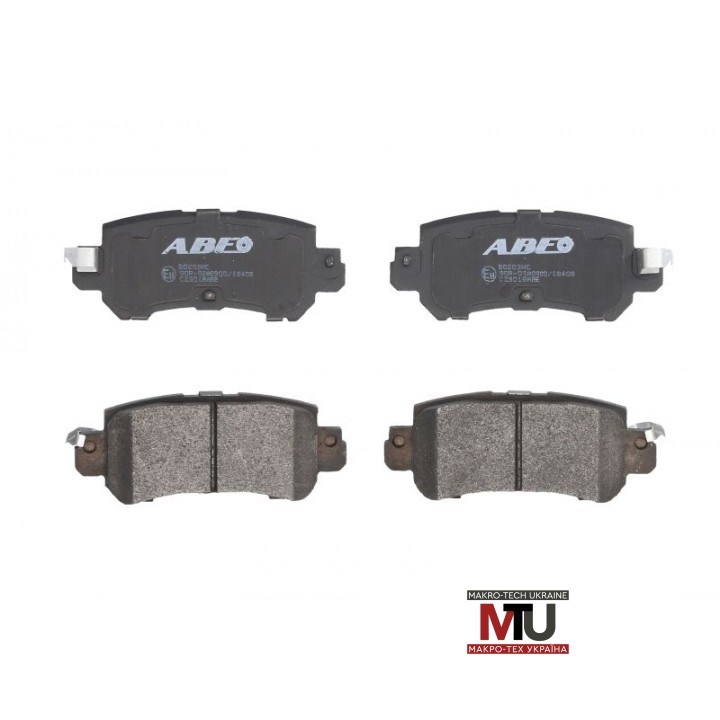 Дисковые тормозные колодки ABE C23018ABE