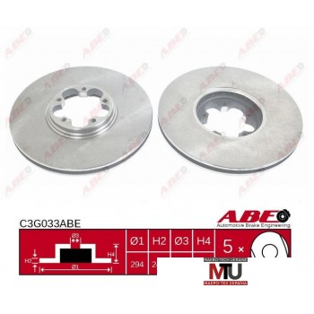 Тормозной диск ABE C3G033ABE