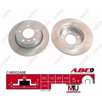 Тормозной диск ABE C4B002ABE