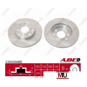 Тормозной диск ABE C3X029ABE