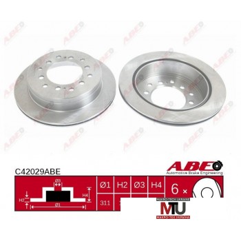 Тормозной диск ABE C42029ABE