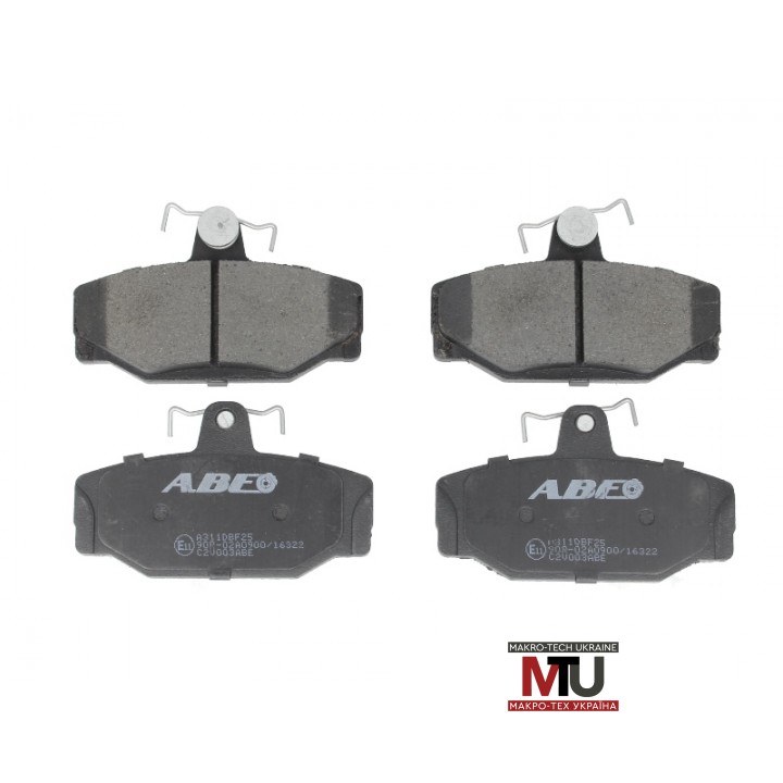 Дисковые тормозные колодки ABE C2V003ABE