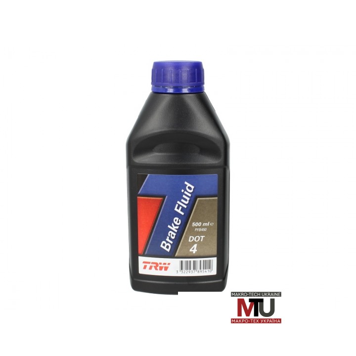 Тормозная жидкость DOT-4 (0,5L) TRW PFB450