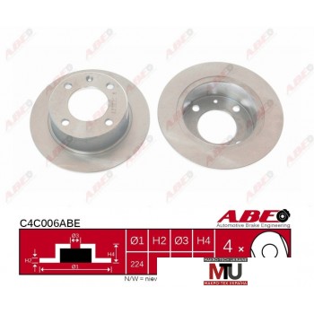 Тормозной диск ABE C4C006ABE