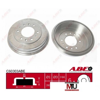 Тормозной барабан ABE C60303ABE