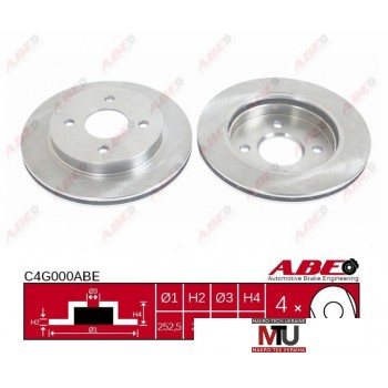 Тормозной диск ABE C4G000ABE