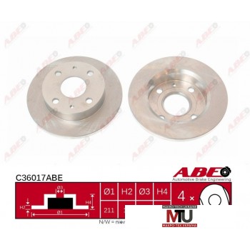 Тормозной диск ABE C36017ABE