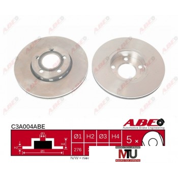 Тормозной диск ABE C3A004ABE