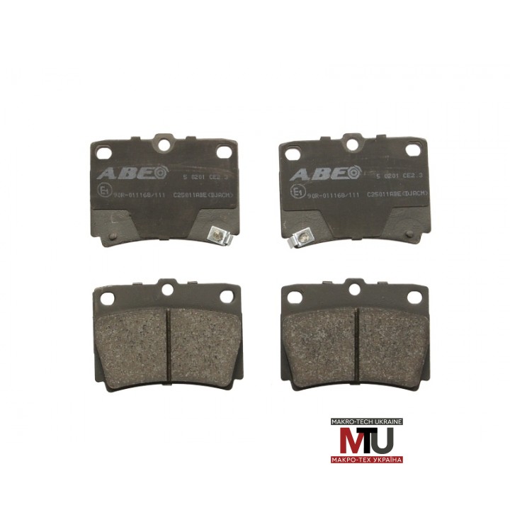 Дисковые тормозные колодки ABE C25011ABE