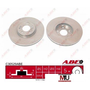 Тормозной диск ABE C30529ABE