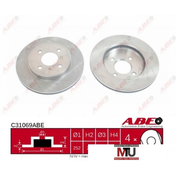 Тормозной диск ABE C31069ABE