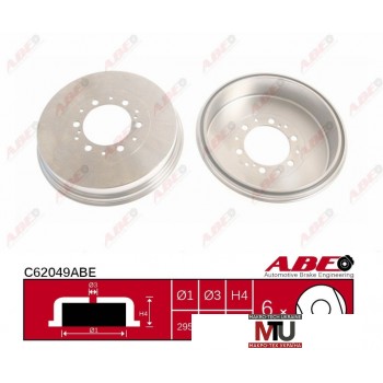 Тормозной барабан ABE C62049ABE