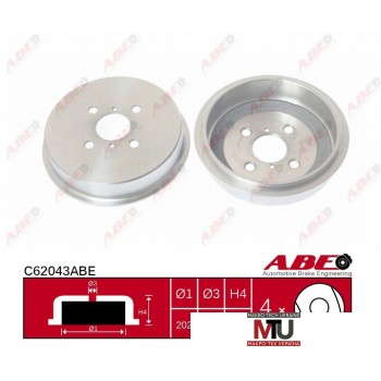 Тормозной барабан ABE C62043ABE