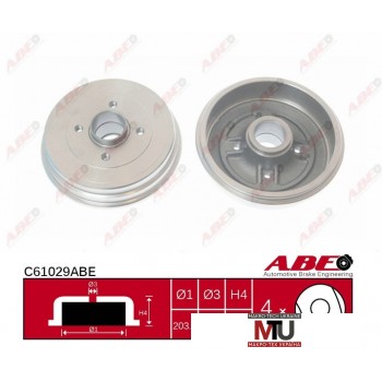 Тормозной барабан ABE C61029ABE