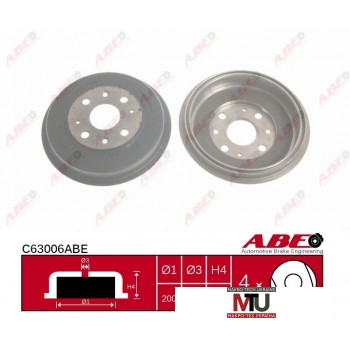 Тормозной барабан ABE C63006ABE