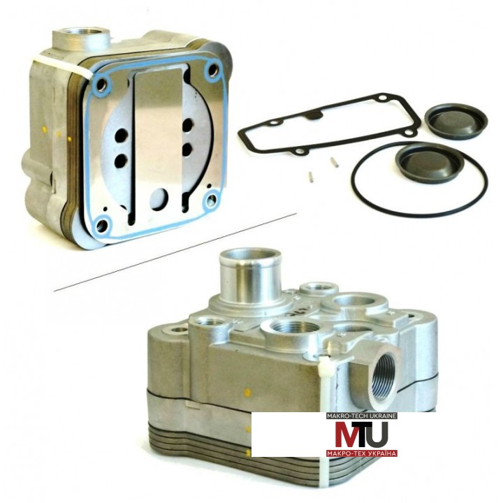 Головка для компрессора KNORR K019286, LP3980, LP3986, MAN 51541146084 VERY-TEX 12-K260
