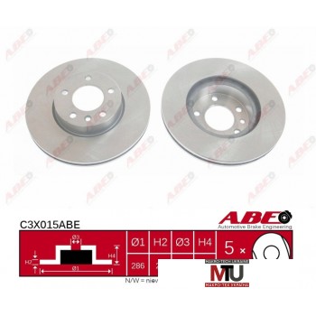 Тормозной диск ABE C3X015ABE