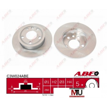 Тормозной диск ABE C3W024ABE