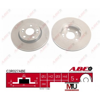 Тормозной диск ABE C3R027ABE