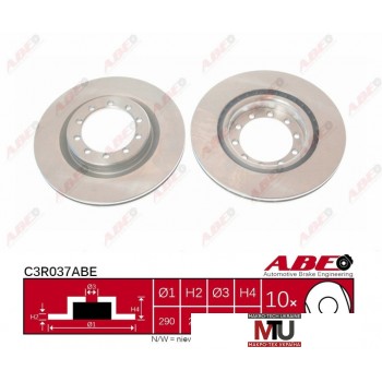 Тормозной диск ABE C3R037ABE