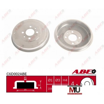 Тормозной барабан ABE C6D002ABE