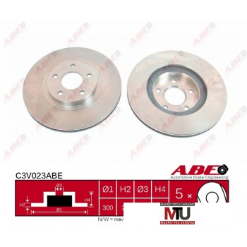 Тормозной диск ABE C3V023ABE