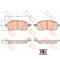 Дисковые тормозные колодки TRW GDB2122