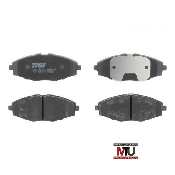 Дисковые тормозные колодки TRW GDB3195