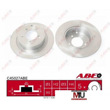 Тормозной диск ABE C45027ABE