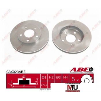 Тормозной диск ABE C3X023ABE