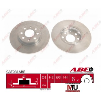 Тормозной диск ABE C3F031ABE