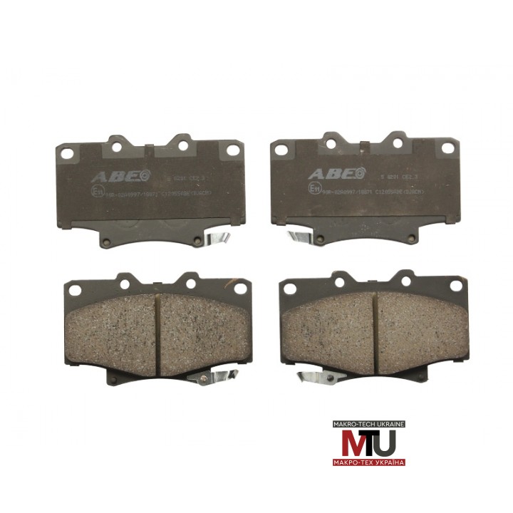 Дисковые тормозные колодки ABE C12055ABE